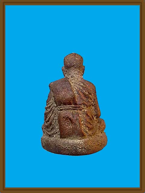 ***รูปหล่อพิมพ์นิยม เนื้อชนวนเทดินไทย รุ่น สมปรารถนา หลวงปู่โสฬส วัดโคกอู่ทอง จ.ปราจีนบุรี ***