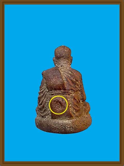 ***รูปหล่อพิมพ์นิยม เนื้อชนวนเทดินไทย รุ่น สมปรารถนา หลวงปู่โสฬส วัดโคกอู่ทอง จ.ปราจีนบุรี ***