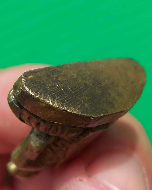 รูปเหมือนปั้มหลวงพ่อเดิม เพดานโบสถ์ วัดหนองโพ ปี2493