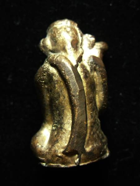 นางกวัก หลวงพ่ออิ่ม วัดหัวเขา สุพรรณบุรี เนื้อทองผสม