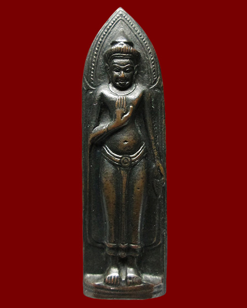 พระร่วงรางปืน วัดพระสิงห์ จ.เชียงใหม่ ปี ๒๕๑๒ เนื้อทองผสม (ร่องใหญ่) พระสวยเดิมๆครับ