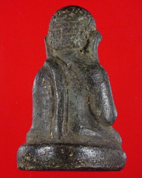 พระอุปคุตจกบาตร เนื้อสำริดเก่าไม่ทราบที่ครับ