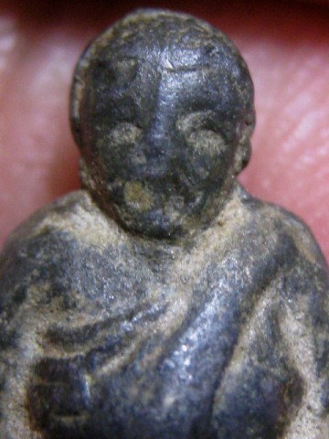 พระสังขจายย์ เนื้อชิน กรุวัดท่าพระ กรุงเทพฯ มาพร้อมบัตรรับรอง