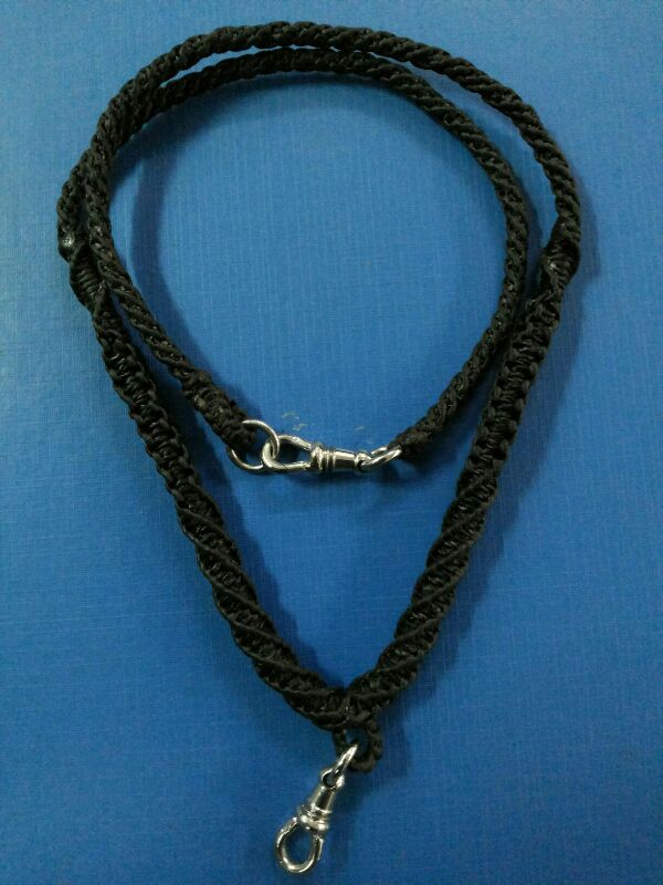 สร้อยเชือกเทียนแขวนพระ1องค์ เคาะเดียว