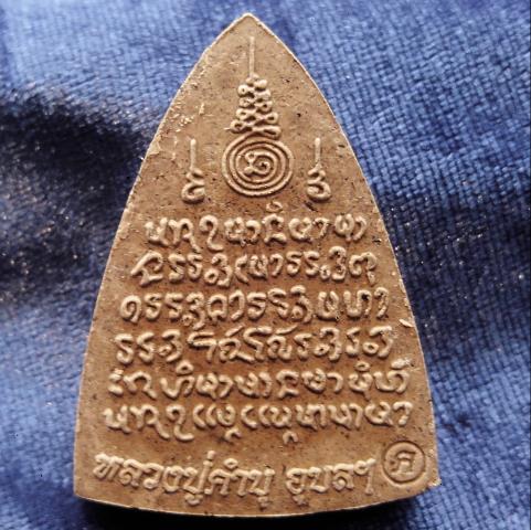 ขุนแผนเนื้อว่านผสมผงรกแมวหลวงปู่คำบุ (ว่านกาฝากรักกาฝากหลง)