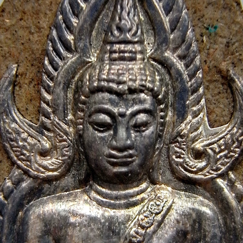 พระพุทธชินราช ญสส.เนื้อว่านหน้ากากเงิน 1