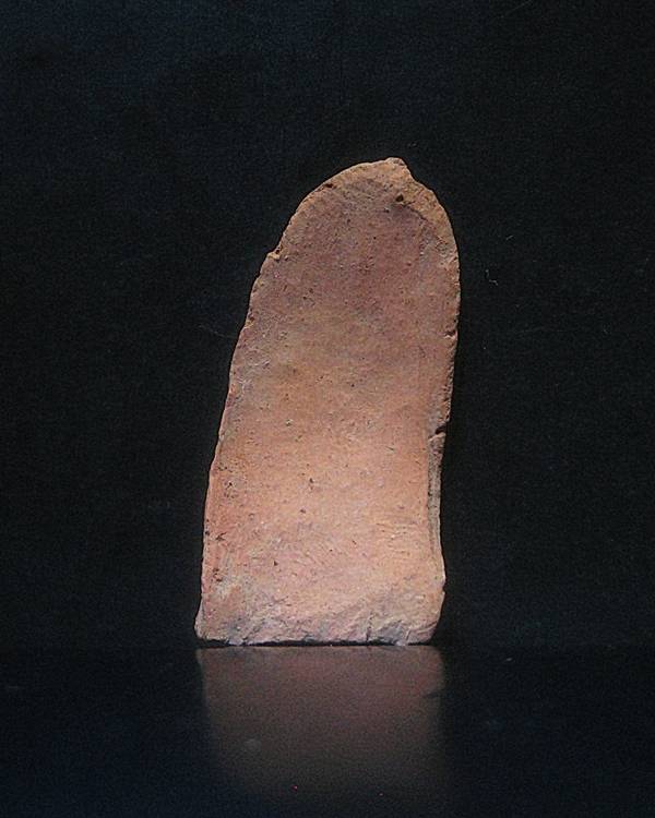 พระลีลาเนื้อดิน ลพ.จง วัดหน้าต่างนอก 2497 องค์ที่2