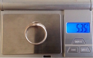  (เคาะเดียว) แหวน หลวงพ่อเงิน วัดดอนยายหอม หุ้มเงิน สภาพสวย