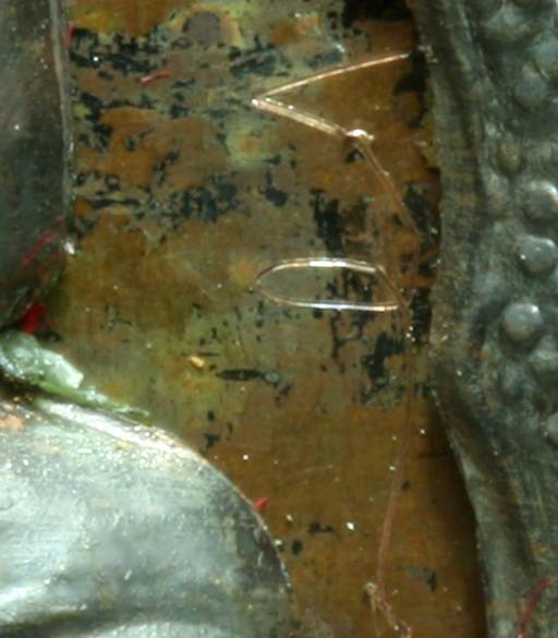 เหรียญนาคคู่นวโลหะ หลวงปู่คำบุ วัดกุดชมภู รุ่นไตรมาส ปี 2553 มีจาร