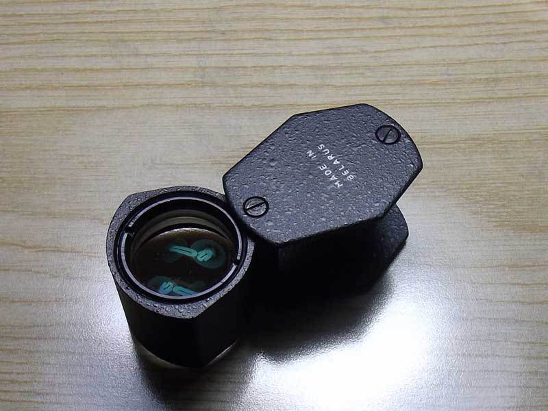 เคาะเดียวกล้องส่องพระ Belomo 10X (Mand in Belarus) เลนส์แก้วใสเกรดไฮเอ็นด์ส่องสบายตาพร้อมซองหนัง