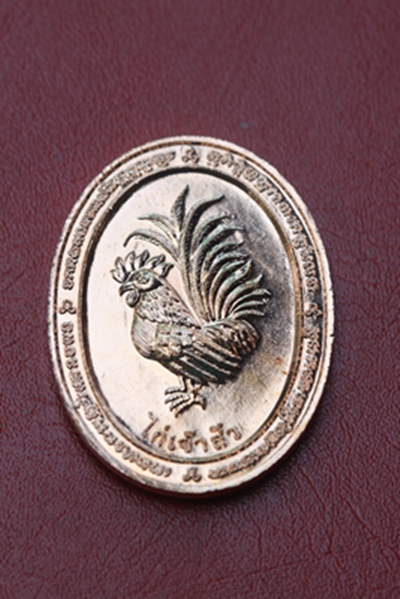 (ราคาพิเศษฉลองปีที่ ๓ ๕๐ บาท) เหรียญกฐิน ไก่เจ้าสัว หลวงปู่สรวง วัดถ้ำพรหมสวัสดิ์ จ.ลพบุรี