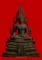 พระบูชาพุทธชินราช หน้าตัก 9 นิ้ว 2 ถอด เนื้อทองผสม ด้านหลังตอกเลขไทย สภาพผิวหิ้ง