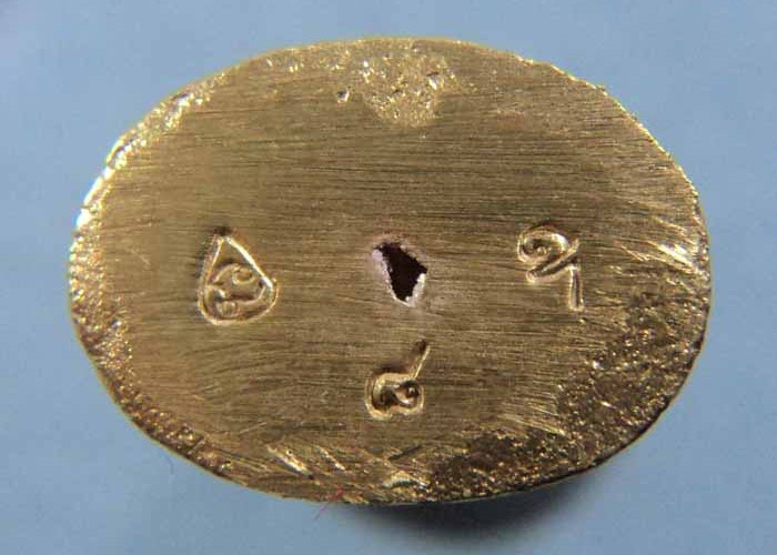 พระเกศ หลวงปู่คำบุ คุตตจิตโต เนื้อทองคำ