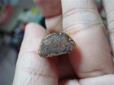 พระวัดเชิงท่า (พิมพ์เล็ก) ทาชาดแดง ปิดทอง พิมพ์ฤาษี สวยๆ (เคาะเดียว) 350 บาท ( 2 )