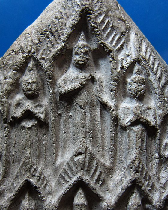 พระสิบทัศน์ (หลังแบบ) หลวงพ่อเงิน วัดดอนยายหอม ((หายาก))