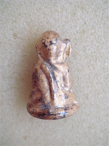 พระวัดเชิงท่า (พิมพ์เล็ก) ทาชาดแดง ปิดทอง พิมพ์พระมาลัย สวยๆ (เคาะเดียว) 350 บาท