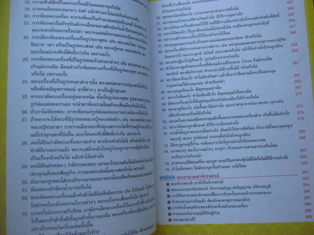 หนังสือตอบโจทย์พระเครื่อง รู้เรื่องของขลัง หนา 301 หน้า กระดาษปอนด์อย่างดี สีสวยชัดเจน