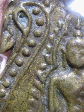 เหรียญหล่อชินราชหลวงพ่อชุ่ม ปี2467 เนื้อทองผสม วัดบางนาใน จ. สมุทรปราการ 