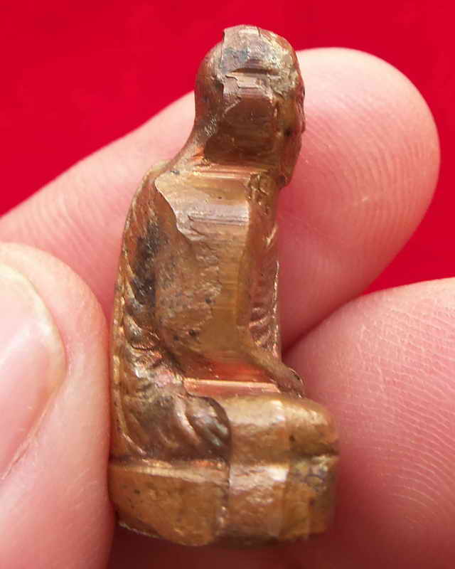 รูปเหมือนปั๊มหลวงพ่อกลิ้ง วัดเกรียงไกรเหนือ นครสวรรค์ รุ่น 2