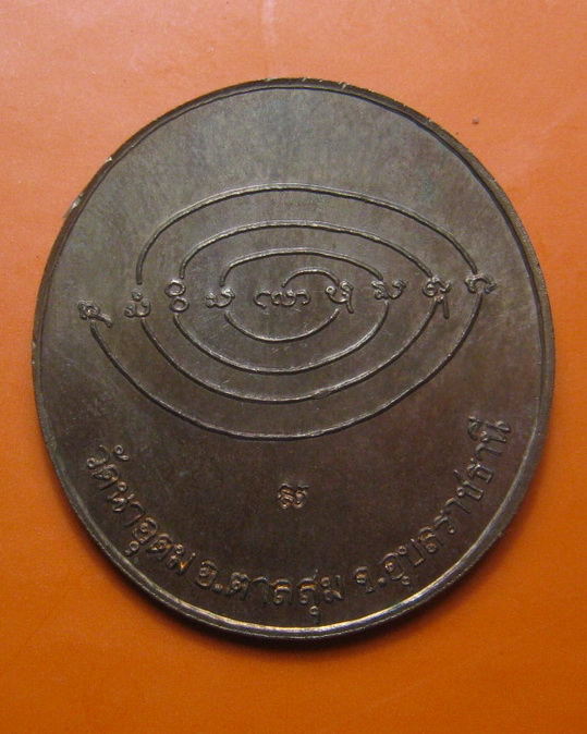 เหรียญประสบการณ์ฟ้าผ่า หลวงปู่สวน ฉันทโร ปี 2549