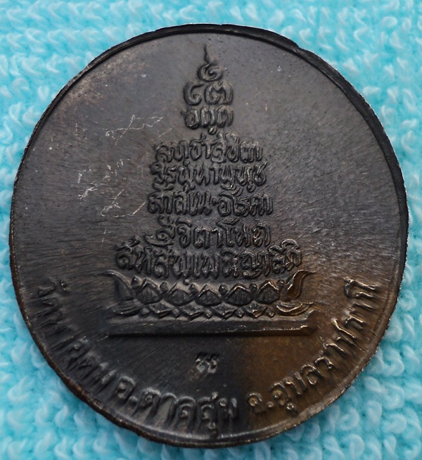 เหรียญญาท่านสวน รุ่นร่ำรวยรุ่งเรือง (ฟ้าผ่า)
