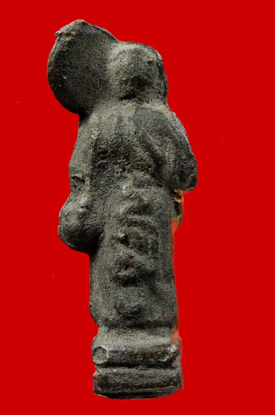 พระสีวลีหล่อโบราณหลวงปู่นาค วัดระฆังปี2495 (ผิวเดิม)พร้อมเลี่ยมกันน้ำ