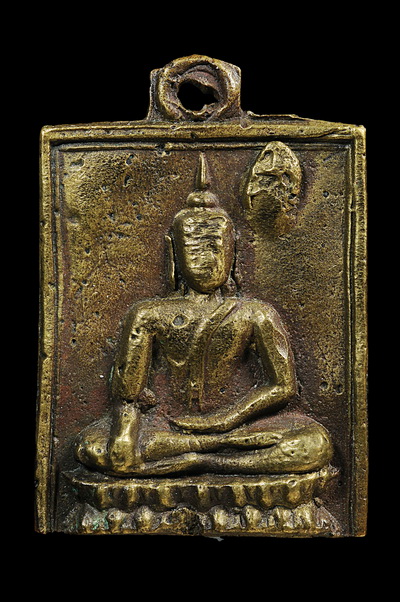 เหรียญหล่อหลวงปู่เผือกวัดโมลีจังหวัดนนทบุรีปี2468