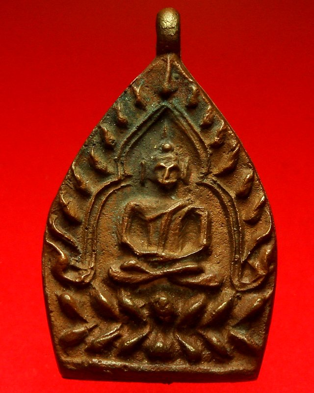 เจ้าสัว 2 วัดกลางบางแก้ว ปี35 เนื้อทองแดง สวยๆ กล่องเดิม #1