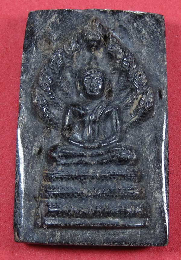 พระนาคปรกแกะจากไม้ตะเคียนดำ1000 ปีปลุกเสกโดยหลวงปู่คำบุ วัดกุดชมภู จ.อุบลราชธานี - คณาจารย์อิสาน