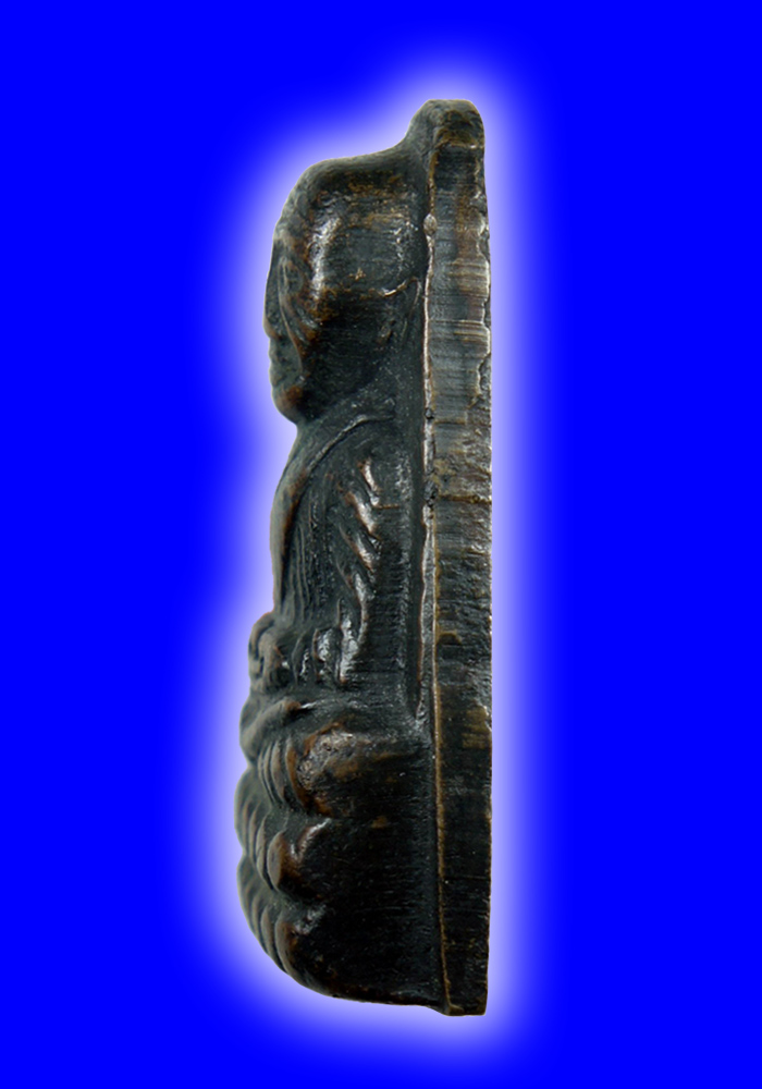 พระหลวงปู่ทวดพิมพ์เตารีดหลังตัวหนังสือ วัดเอี่ยมวรนุช(ก.ท.ม.) ปี2506