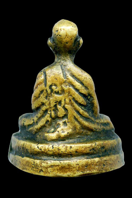 รูปหล่อหลวงพ่อทบ วัดชนแดน พิมพ์หัวไม้ขีด เลี่ยมเงินลงยาพร้อมใช้ + บัตร 2 สถาบันครับ