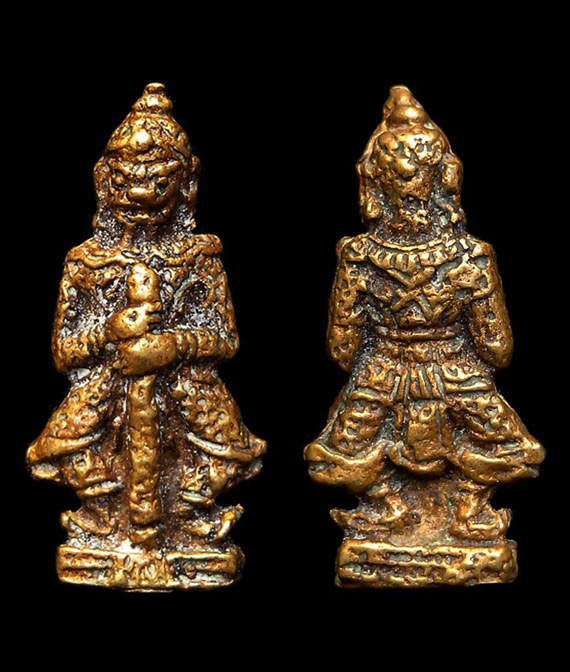 ท้าวเวสสุวรรณท่านเจ้าคุณศรีฯ ประหยัด หลังปี2493 องค์ต่อจากเจ้าคุณศรี สนธ์ (พิมพ์กลาง)