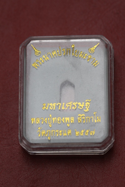 พระปรกมหาเศรษฐี หลวงปู่ทองพูล วัดภูกระแต จ.บึงกาฬ เนื้อทองแดง(๑)