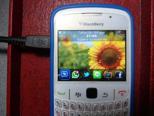 เคาะเดียว ### BlackBerry รุ่น Curve 8520