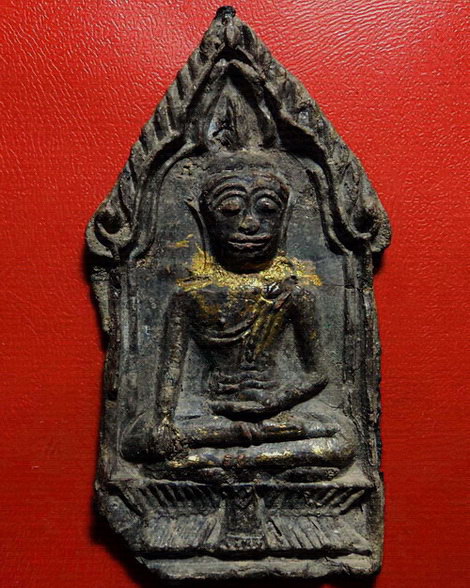 *พระขุนแผนพิมพ์กลาง เนื้อตะกั่วสนิมแดง กรุวัดเทวสังฆาราม(วัดเหนือ) พระกรุยอดนิยมแห่งเมืองกาญจน์ ส