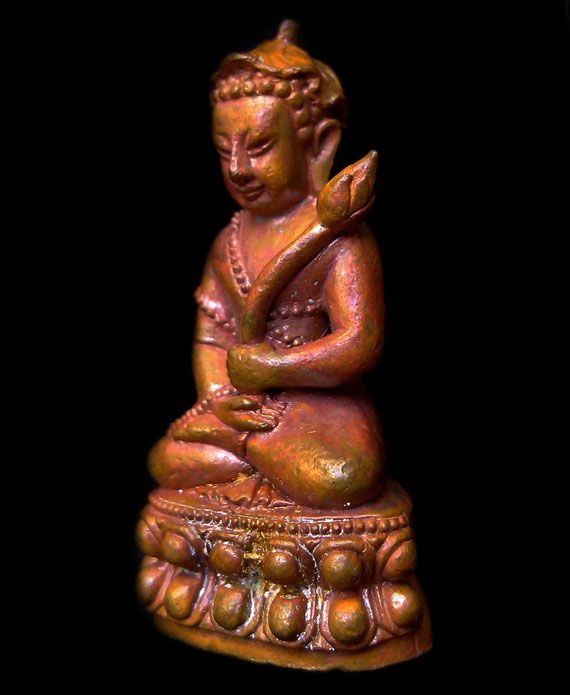 พระกริ่งอุปคุต สะดุ้งกลับ (พิมพ์ใหญ่) หลวงปู่คำบุ คุตฺตจิตฺโต ปี51 กริ่งยุคต้นๆ ของท่าน 