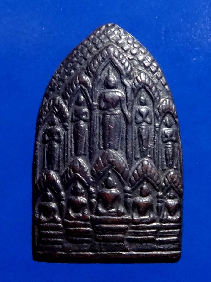 พระเจ้า ""สิบทัศน์ "" หลวงพ่อเงิน วัดดอนยายหอม สร้างปี 2512 เป็น พิมพ์เล็ก /5