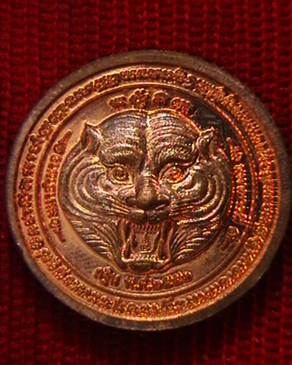 เหรียญหลวงพ่อเพี้ยน วัดเกริ่นกฐิน หลังหน้าเสือ  ปี๕๑  ปิด120บาทครับ