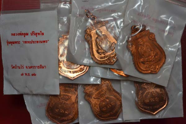 เหรียญแห่งอนาคต  เหรียญเทพประทานพร  คัดสวย เคาะเดียว 10 เหรียญ