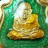 หลวงปู่ทวด หมื่นยันต์ รุ่นรวยหายห่วง ชุดพิเศษทอดกฐิน 3 องค์ วัดช้างไห้ เนื้อฝาบาตลงยาสีเขียว หมายเลข