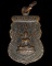 เสมาเล็ก พระพุทธชินราช หลัง ภปร วัดเถรพลาย สุพรรณบุรี เนื้อทองแดงรม ปี 2535 (200)