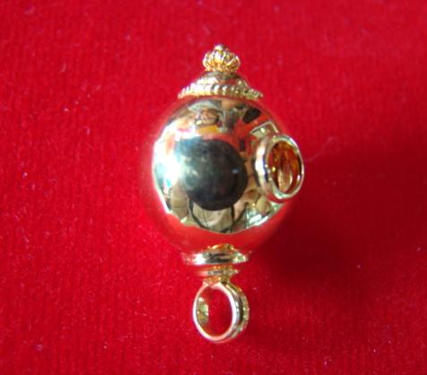 หัวขุนทองคำ 90% ขนาด 15 มิล นน. 3.3 กรัม *** Size ใหญ่ ***