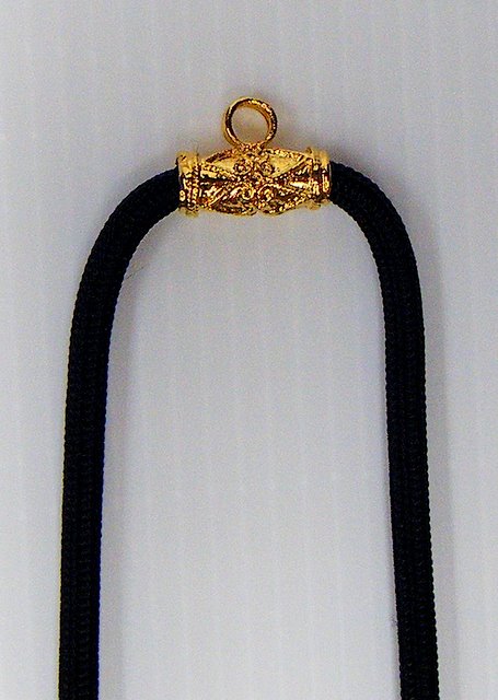 @สร้อยเชือกร่ม ข้อทองไมครอน แบบ 1+1 ห่วงหลัง ความยาว 26 นิ้ว ส ว ยหรู&แข็งแรงคงทน(ย้ำหมุดทุกข้อ) มือ