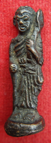 พระสีวลีหล่อโบราณพิมพ์เล็กหลวงพ่อเฉ่ง วัดบางพัง สภาพสวย