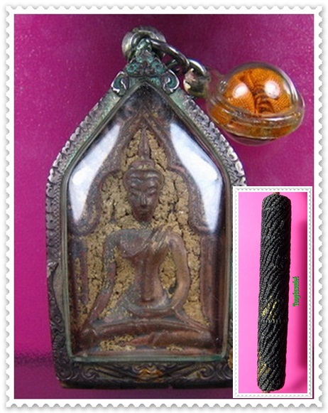 ขุนแผนหลวงปู่กาหลงรุ่นแรกเนื้อนวะ + ตะกรุดโทนแม่ทัพ ราคาเหมือนได้ฟรี 