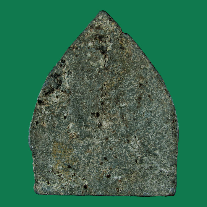 พระแผงตรีกาย เนื้อชินอุทุมพร(เขียว) กรุวัดพระศรีรัตนมหาธาตุ จ.ลพบุรี พิมพ์ชินเงิน(นิยม) สวยครับ