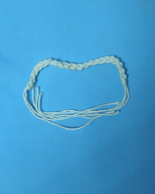 สายสิญจน์ถัก ปี38 หลวงพ่อพูล วัดไผ่ล้อม จ.นครปฐม