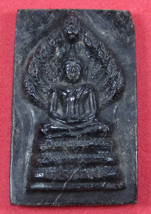 พระนาคปรกแกะจากไม้ตะเคียนดำ1000 ปีปลุกเสกโดยหลวงปู่คำบุ วัดกุดชมภู จ.อุบลราชธานี - คณาจารย์อิสาน