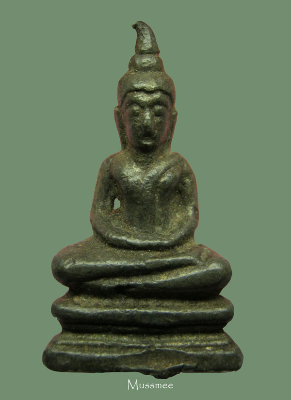 @@@ พระกรุวัดเลียบ (เนื้อชิน) ปรางค์สมาธิ สวยยยยยยยยยยยยยยยยยย ### เคาะเดียว ### @@@