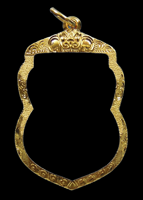 กรอบทองยับทราย ยกซุ้ม มือ1ใส่เหรียญเสมารุ่น3, พุฒซ้อน, เลื่อนสมณศักดิ์, หัวโต หลวงปู่ทวด วัดช้างให้ 